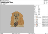 Dog 2412 Embroidery File 6 sizes