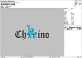 Chlainotext Embroidery File 6 sizes