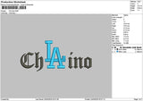 Chlainotext Embroidery File 6 sizes