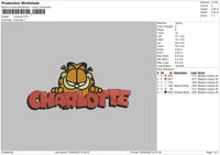 Charlotte Embroidery File 5 sizes