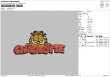 Charlotte Embroidery File 5 sizes