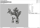 Cherry Blossom Embroidery File 4 size