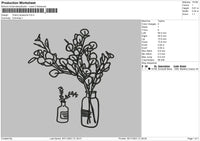 Cherry Blossom Embroidery File 4 size
