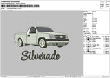 Car Truck 1812 Embroidery File 6 sizes