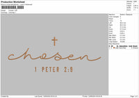 Chosen text