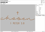 Chosen text