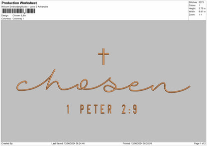 Chosen text