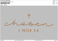 Chosen text