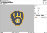 Handlogo 1410 Embroidery File 6 sizes