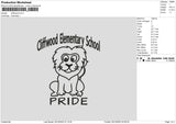 Clifwood Embroidery File 6 sizes