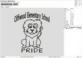 Clifwood Embroidery File 6 sizes