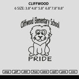 Clifwood Embroidery File 6 sizes