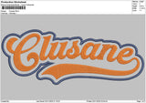 Clusanetext Embroidery 3 Files