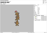 Colorie Embroidery File 6 sizes