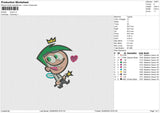Cosmo 02 Embroidery File 5 sizes