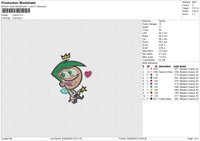 Cosmo 02 Embroidery File 5 sizes