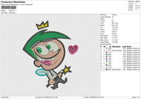 Cosmo 02 Embroidery File 5 sizes