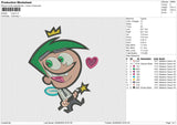 Cosmo 02 Embroidery File 5 sizes