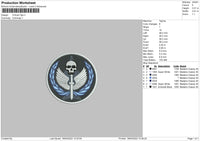 Critical Ops Embroidery File 4 size