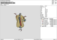 Cruella 01 Embroidery File 6 sizes