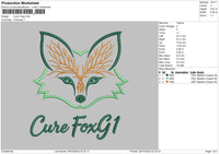 Curetext Embroidery File 6 sizes