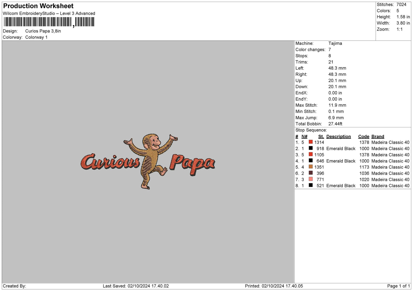 Corioustext Embroidery 3 Files