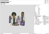 Dlife Embroidery File 6 sizes