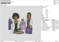 Dlife Embroidery File 6 sizes
