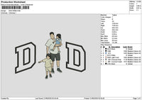 Dad Photo 2005b Embroidery File 6 sizes