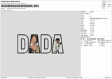 Dada Photoflat 2112 Embroidery File 6 Sizes