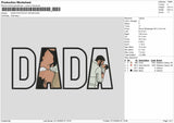 Dada Photoflat 2112 Embroidery File 6 Sizes