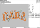 Dada Halloween 2807 Embroidery File 6 sizes