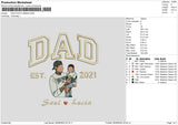 Dad Photo 0624 Embroidery File 6 sizes