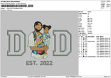 Dad Photo 0606a Embroidery File 6 sizes