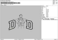Dad Photoline 1106c Embroidery File 6 sizes