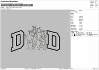 DAD PHOTOLINE 140625  Embroidery File 6 sizes