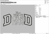 DAD PHOTOLINE 140625  Embroidery File 6 sizes