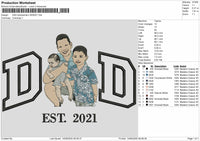 Photoembro 3005 Embroidery File 6 sizes