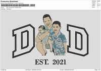 Photoembro 3005 Embroidery File 6 sizes