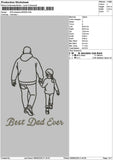 Dad Photoline 0606 Embroidery File 6 sizes
