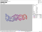 Dance Embroidery File 4 size