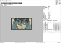 Darling In The Franxx Embroidery File 4 size