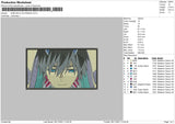 Darling In The Franxx Embroidery File 4 size