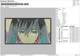 Darling In The Franxx Embroidery File 4 size