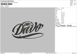 Davo Embroidery File 4 size