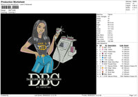 DBC Embroidery File 5 sizes