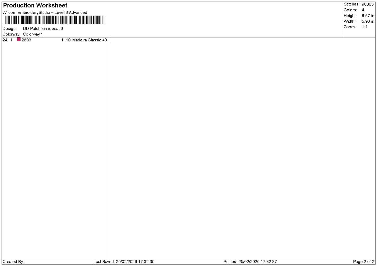 Ddtext Patch Embroidery File 6 sizes