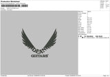 Dean Guitars Embroidery File 5 sizes
