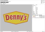 Denny's Embroidery File 4 size