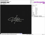 Detailz Embroidery File 4 size